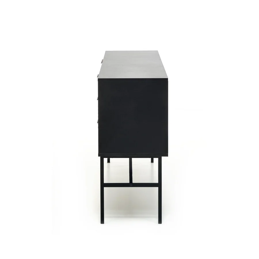 MURANO KM-1 CHEST, COLOR: ARTISAN OAK/BLACK