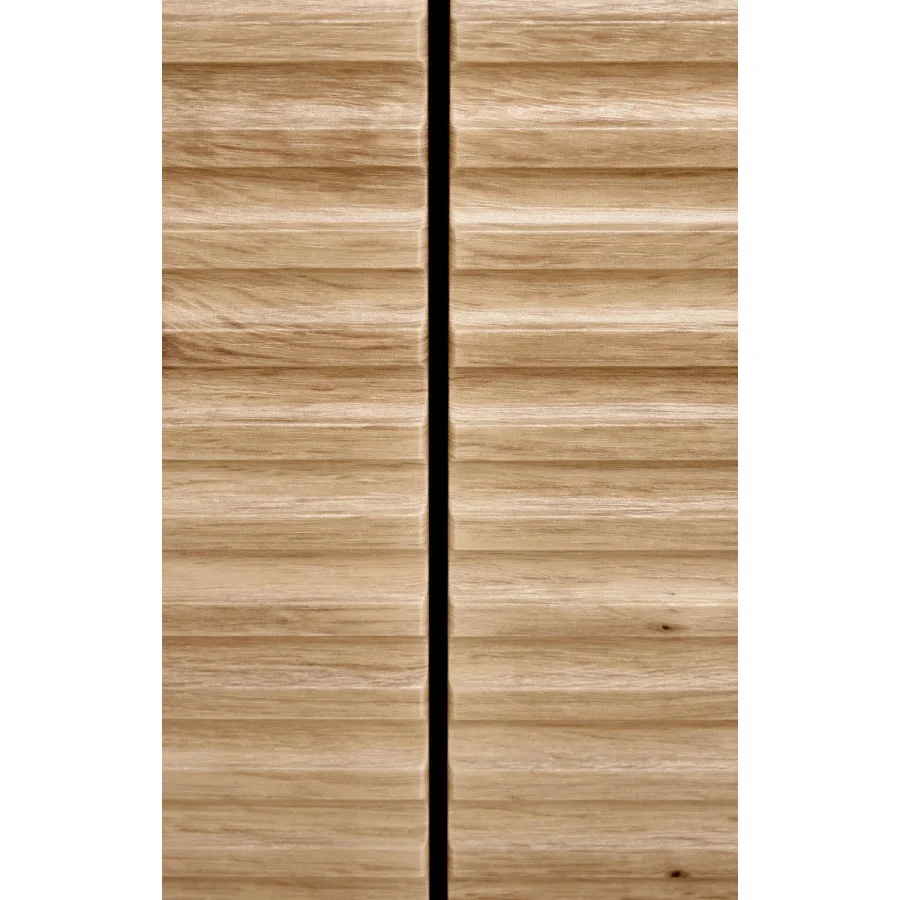 MURANO KM-1 CHEST, COLOR: ARTISAN OAK/BLACK