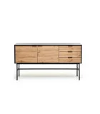 MURANO KM-1 CHEST, COLOR: ARTISAN OAK/BLACK
