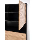 MURANO KM-3 CHEST, COLOR: ARTISAN OAK/BLACK