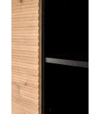 MURANO KM-3 CHEST, COLOR: ARTISAN OAK/BLACK