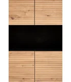 MURANO KM-3 CHEST, COLOR: ARTISAN OAK/BLACK