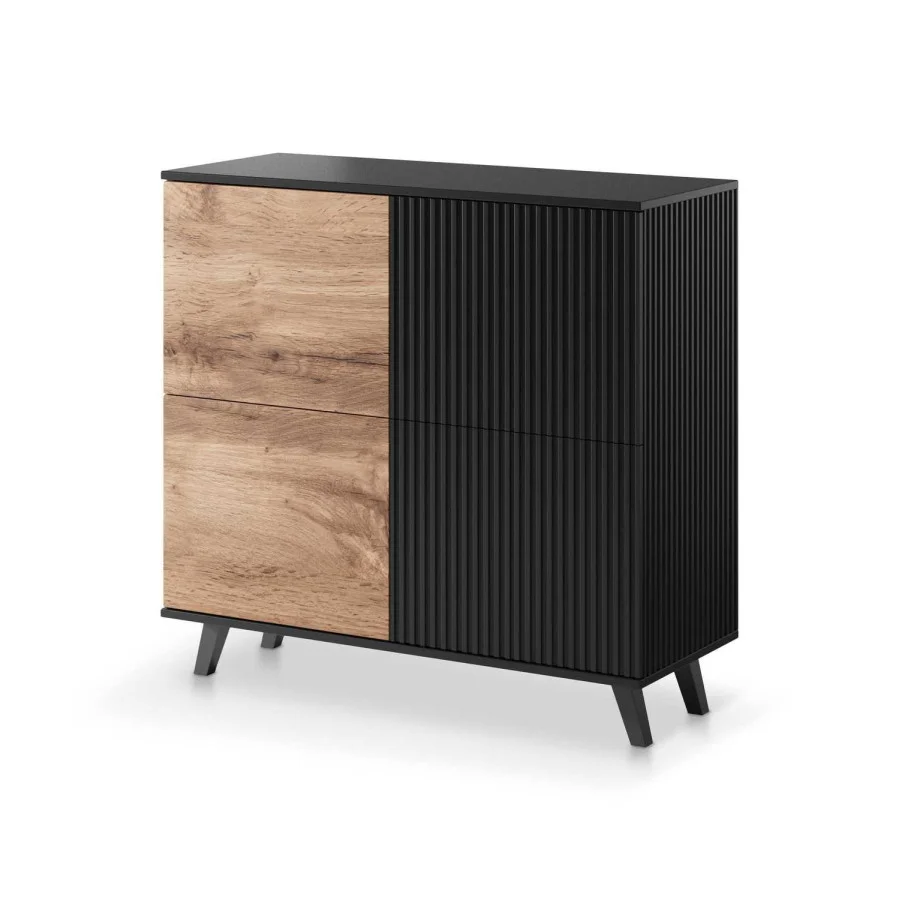 RANDOM KM-2 CHEST, COLOR: WOTAN OAK / BLACK