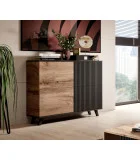 RANDOM KM-2 CHEST, COLOR: WOTAN OAK / BLACK