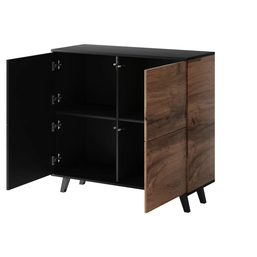 RANDOM KM-2 CHEST, COLOR: WOTAN OAK / BLACK