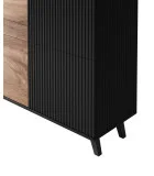 RANDOM KM-2 CHEST, COLOR: WOTAN OAK / BLACK