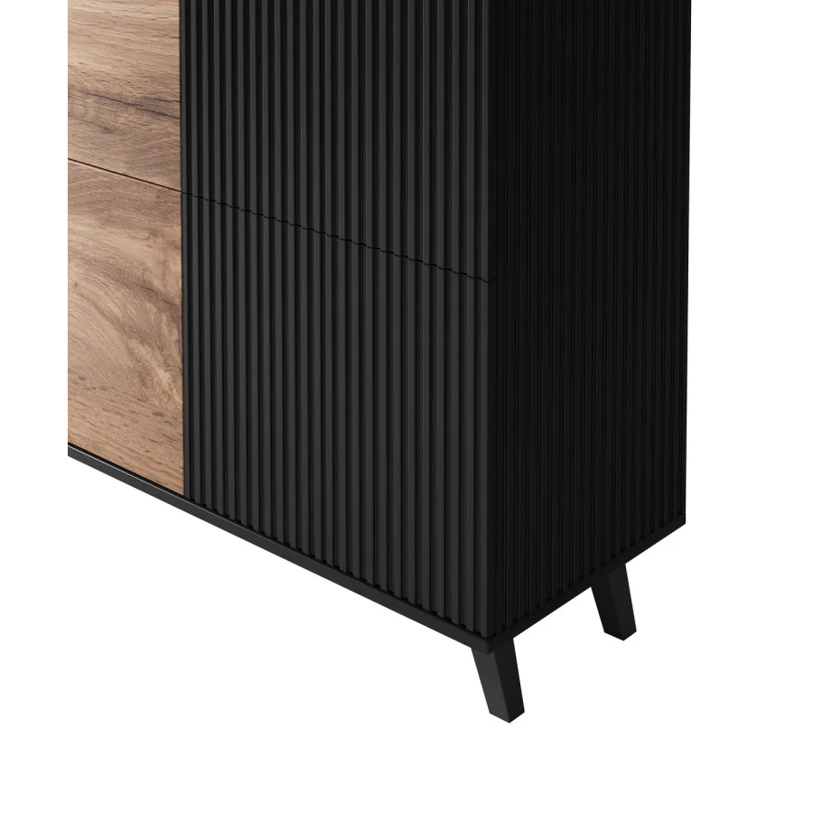 RANDOM KM-2 CHEST, COLOR: WOTAN OAK / BLACK