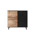 RANDOM KM-2 CHEST, COLOR: WOTAN OAK / BLACK