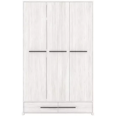 Wardrobe STEMMA SZF3D2S, white