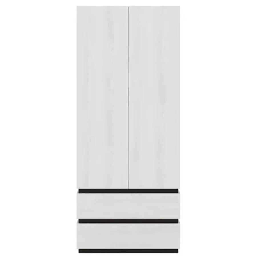 Wardrobe LAER SZF2D2S, wenge magic / snow ash