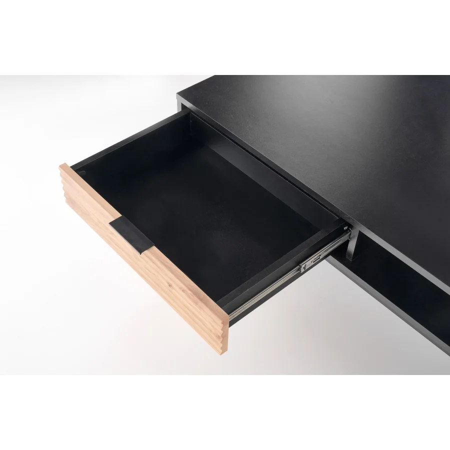 MURANO LAW-1 COFFEE TABLE, COLOR: ARTISAN OAK / BLACK