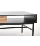 MURANO LAW-1 COFFEE TABLE, COLOR: ARTISAN OAK / BLACK