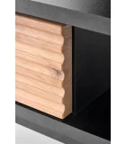 MURANO LAW-1 COFFEE TABLE, COLOR: ARTISAN OAK / BLACK